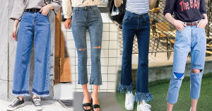 Làm mới chiếc quần jeans bằng cách tự cắt