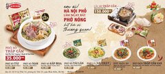 Acecook Việt Nam khai trương quán Phở ăn liền Đệ Nhất tại Hà Nội