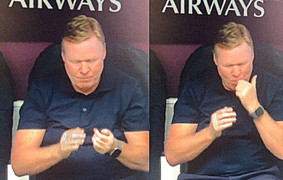 HLV Hà Lan ngoáy mũi rồi mút ngón tay