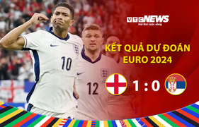 Kết quả Dự đoán EURO 2024 nhận quà VTC News: Anh vs Serbia