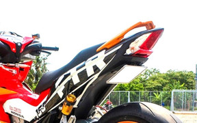 Xe mô tô gắn biển số kiểu ‘đút gầm’ bị xử phạt bao nhiêu tiền?