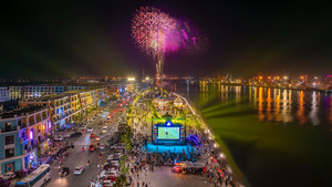 Sức hút của 'điểm phải đến' mới tại thành phố Cảng