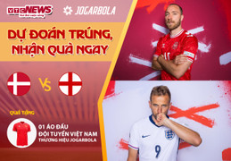 Dự đoán EURO 2024 nhận quà VTC News: Đan Mạch vs Anh 