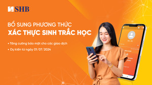 SHB thu thập thông tin sinh trắc học của khách hàng