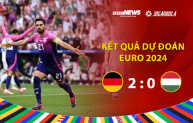 Kết quả Dự đoán EURO 2024 nhận quà VTC News: Đức - Hungary