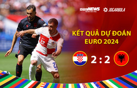 Kết quả Dự đoán EURO 2024 nhận quà VTC News: Crotia - Albania 
