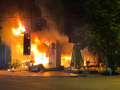 Cháy cửa hàng MIXUE ở thành phố Hà Tĩnh