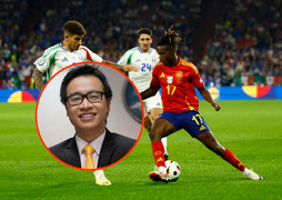 5 câu nói hài hước của BLV Tạ Biên Cương khiến khán giả tỉnh ngủ khi xem EURO