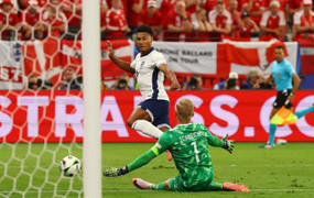 Highlight bàn thắng EURO 2024: Anh 1-1 Đan Mạch