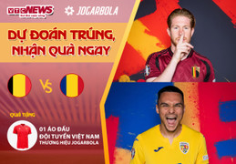 Dự đoán EURO 2024 nhận quà VTC News: Bỉ vs Romania