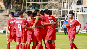 Trực tiếp bóng đá U16 Việt Nam 15-0 U16 Brunei: Cơn mưa bàn thắng