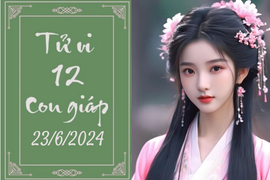 Tử vi 12 con giáp hôm nay ngày 23/6/2024: Tý tận hưởng, Tỵ tích cực