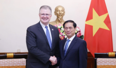 Bộ trưởng Ngoại giao Bùi Thanh Sơn tiếp Trợ lý Ngoại trưởng Mỹ
