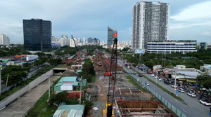 Hầm chui 830 tỷ đồng ở TP.HCM thông xe một nhánh cuối tháng 8/2024