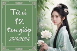 Tử vi 12 con giáp hôm nay ngày 25/6/2024: Mùi tư duy, Tỵ chăm chỉ