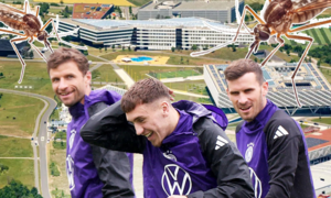 Tuyển thủ Đức mắc màn vì bị muỗi tấn công