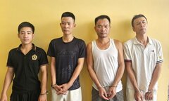 Bắt ổ nhóm buôn bán ma túy có tàng trữ súng ngắn ở Nghệ An