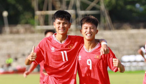 Trực tiếp bóng đá U16 Việt Nam 1-1 U16 Campuchia: Bàn thua đáng tiếc