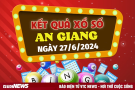 XSAG 27/6 - Kết quả xổ số An Giang hôm nay 27/6/2024 - XSAG thứ Năm