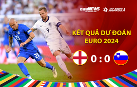 Kết quả Dự đoán EURO 2024 nhận quà VTC News: Anh vs Slovenia