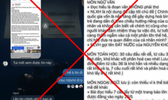 Mời công an điều tra người tung tin lộ đề thi tốt nghiệp THPT 2024