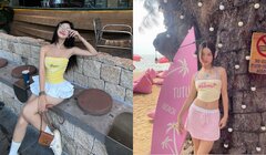 Cách mix màu vàng khiến người mặc nổi bật trong nắng hè