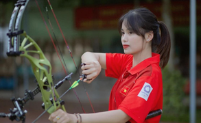 Hot girl bắn cung Việt Nam giành suất dự Olympic 2024