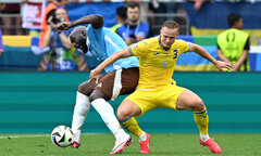Trực tiếp bóng đá EURO 2024: Ukraine 0-0 Bỉ