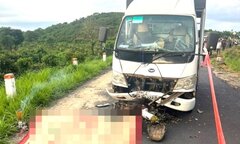 Va chạm ô tô tập lái, người đàn ông tử vong tại chỗ