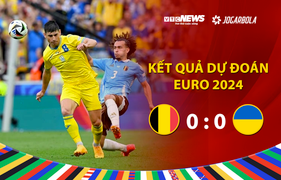 Kết quả Dự đoán EURO 2024 nhận quà VTC News: Ukraine vs Bỉ