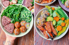 Mẹ đảm Hoà Bình gợi ý 30 đĩa cơm nhà lành mạnh, cả tháng không trùng nhau