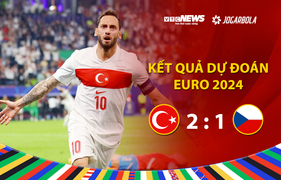 Kết quả Dự đoán EURO 2024 nhận quà VTC News: Thổ Nhĩ Kỳ vs CH Czech