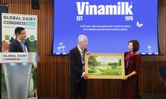 Vinamilk tham luận về chiến lược đổi mới và Net Zero tại Hội nghị sữa 