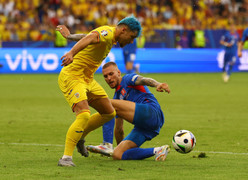 Highlight bàn thắng EURO 2024: Slovakia 1-1 Romania