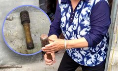 Bà lão dùng lựu đạn làm búa đóng đinh, chày giã ớt suốt 20 năm