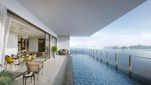 Sky Pool Villa: ‘Biệt thự trên không’ có tầm nhìn độc bản ôm trọn vịnh Hạ Long