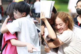 Nhìn lại khoảnh khắc xúc động của kỳ thi tốt nghiệp THPT 2024