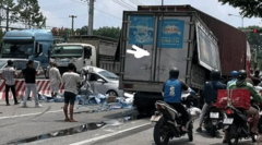 Tai nạn liên hoàn trên Quốc lộ 13, đoạn qua Bình Dương, 1 người tử vong