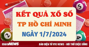 XSHCM 1/7 - Kết quả xổ số TP.HCM hôm nay 1/7/2024 - XSHCM thứ Hai