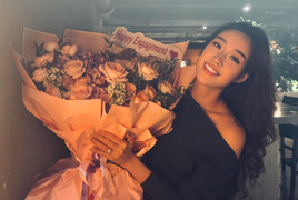 Hoa hậu Khánh Vân lộ diện sau khi được cầu hôn