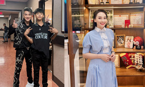Sao Việt 2/7: Con trai Lệ Quyên gặp gỡ Mr.Đàm, Bảo Thanh khoe tủ giải thưởng