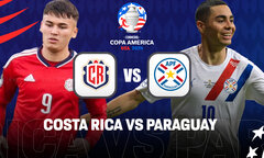 Link xem trực tiếp bóng đá Costa Rica vs Paraguay vòng bảng Copa America 2024