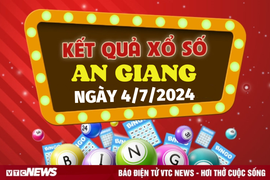XSAG 4/7 - Kết quả xổ số An Giang hôm nay 4/7/2024 - XSAG thứ Năm