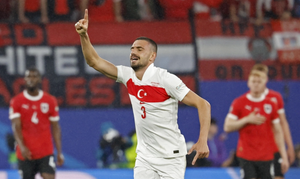 Highlight bàn thắng EURO 2024: Thổ Nhĩ Kỳ 2-1 Áo