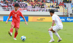 Trực tiếp bóng đá U16 Việt Nam 0-5 U16 Indonesia: Bàn thua đáng tiếc