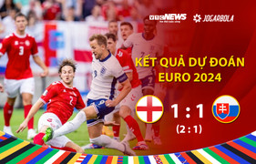 Kết quả Dự đoán EURO 2024 nhận quà VTC News: Anh vs Slovakia