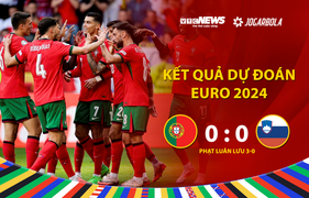 Kết quả Dự đoán EURO 2024 nhận quà VTC News: Bồ Đào Nha vs Slovenia