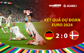 Kết quả Dự đoán EURO 2024 nhận quà VTC News: Đức vs Đan Mạch