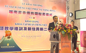 Mở tủ sách tiếng Việt phục vụ cộng đồng ở Đài Loan