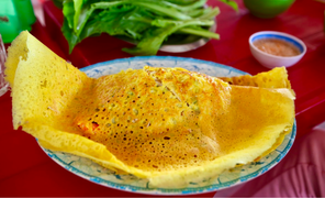 Bí quyết pha bột bánh xèo vàng ươm